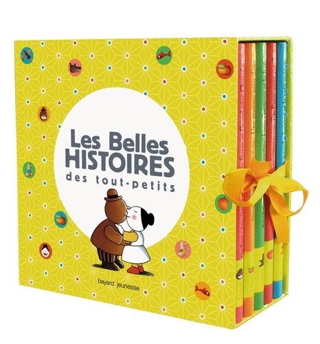 Eric Battut et Christian Voltz - Les belles histoires des tout-petits - Avec 5 livres.