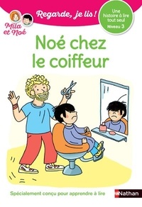 Eric Battut - Mila et Noé  : Noé chez le coiffeur.