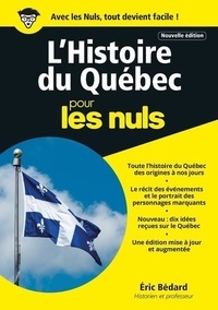 Rapidshare ebooks gratuits téléchargements Histoire du Québec, mégapoche pour les nuls  - Version québecoise par Eric Bédard (French Edition)  9782412048030