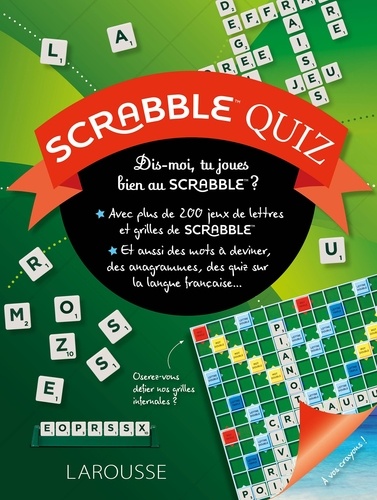 Scrabble Quiz. Dis-moi, tu joues bien au Scrabble ?