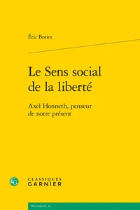 Le Sens social de la liberté