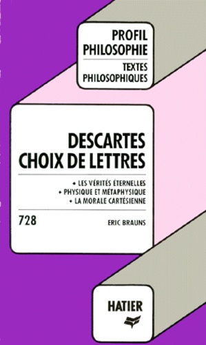 Eric Brauns - Descartes. Choix De Lettres.