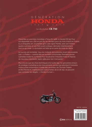 Génération Honda (1969-2019). La révolution CB750