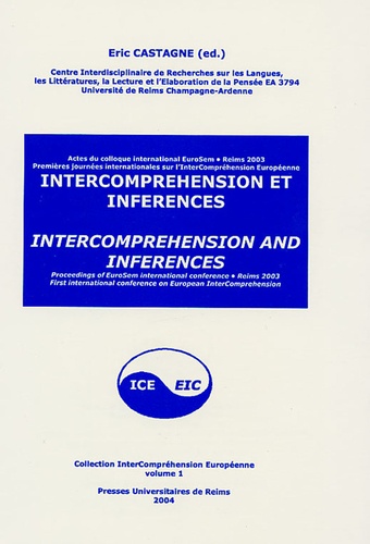 Eric Castagne - Intercompréhension et interférences.