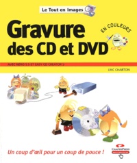 Eric Charton - Gravure des CD et DVD.