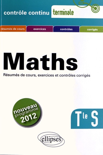 Mathématiques Tle S. Programme 2012 - Occasion