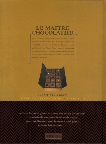 Le maître chocolatier Tome 1 La boutique