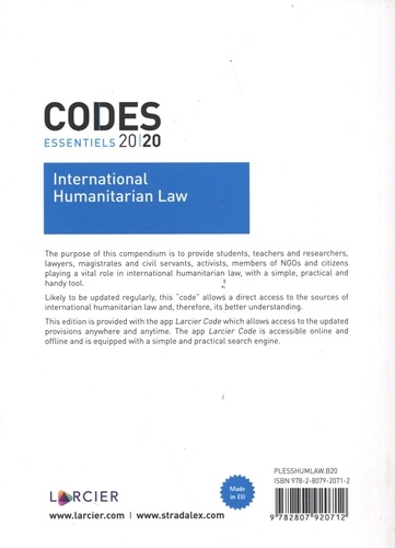 International Humanitarian Law  Edition 2020