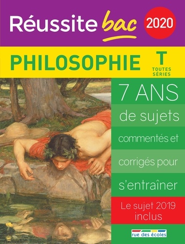 Philosophie Tle toutes séries  Edition 2020