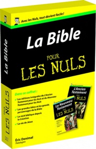 Eric Denimal - La Bible pour les nuls - 2 volumes, L'ancien testament ; Le nouveau testament.
