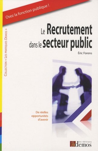 Eric Forens - Le recrutement dans le secteur public.