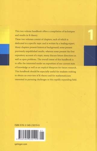 Handbook of K-Theory. 2 volumes