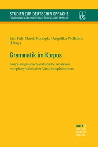 Grammatik im Korpus