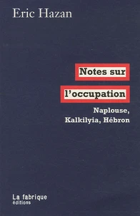 Notes sur l'occupation