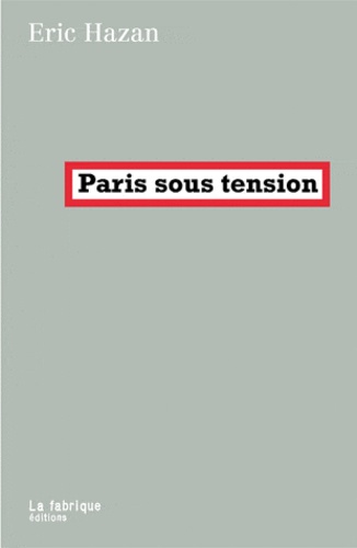 Paris sous tension