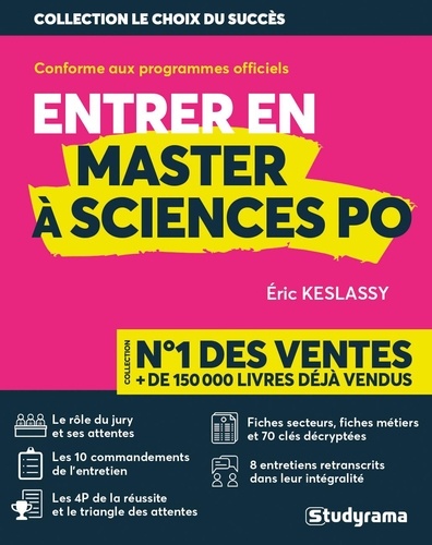 Eric Keslassy - Entrer en master à Sciences Po.