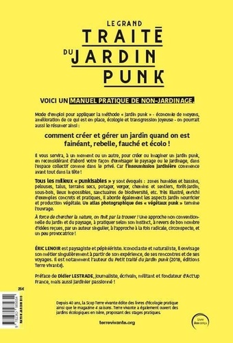Le grand traité du jardin punk de Eric Lenoir - Grand Format - Livre -  Decitre