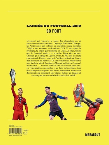 L'année du football  Edition 2019