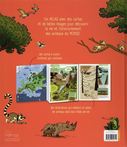 Mon atlas Larousse des animaux - Occasion