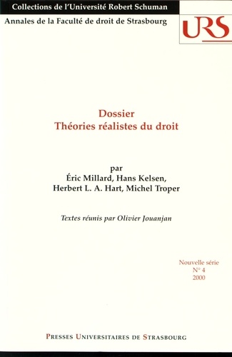 Eric Millard et Hans Kelsen - Théories réalistes du droit.