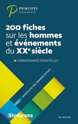 200 fiches sur les hommes et événements du XXe siècle