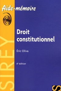 Eric Oliva - Droit constitutionnel.