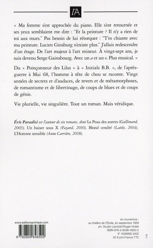 Gainsbourg, roman - Occasion