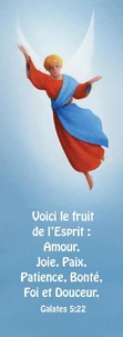 Lot de 20 - Signet Voici le fruit de l'Esprit...