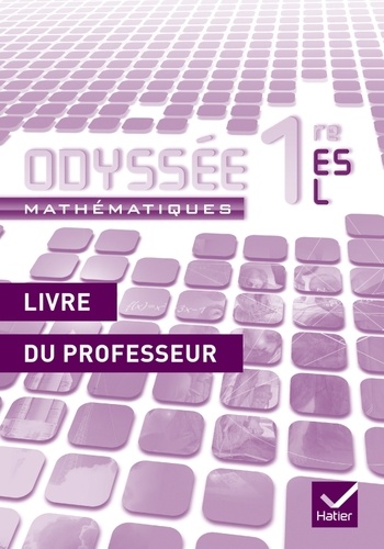 Eric Sigward - Mathématiques 1e ES-L - Livre du professeur.