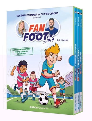 Fan de foot  Coffret en 3 volumes : Tricheur ! ; Trop d'chance ! ; L'attaquant-surprise