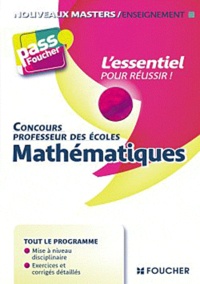 Eric Tisserand et Annie Grewis - Mathématiques - Concours professeur des écoles.