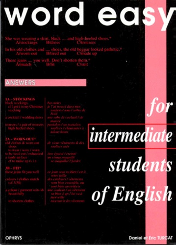 Eric Turcat et Daniel Turcat - Word Easy. For Intermediate Students Of English.