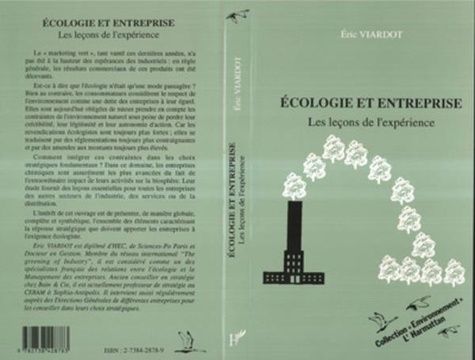 Eric Viardot - Ecologie et entreprise - Les leçons de l'expérience.