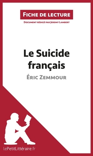 Le suicide français. Résumé complet et analyse détaillée de l'oeuvre