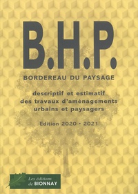 Erick Roizard - BHP Bordereau du paysage - Descriptif et estimatif des travaux d'aménagements urbains et paysagers.