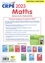 Maths. Epreuve écrite d'admissibilité  Edition 2023
