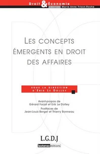 Les concepts émergents en droit des affaires