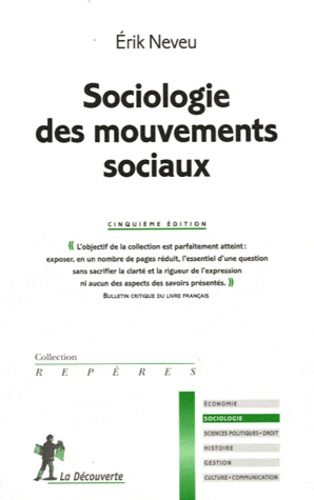 Sociologie des mouvements sociaux 5e édition