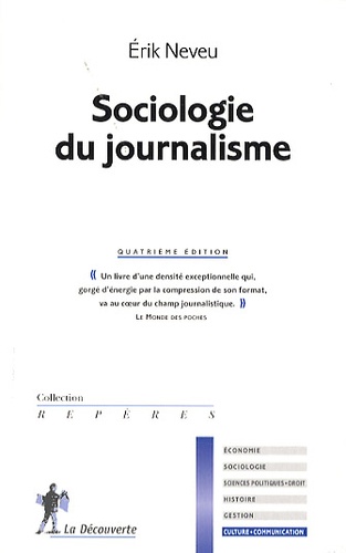 Sociologie du journalisme 4e édition - Occasion