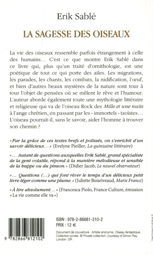 Sagesse des oiseaux. Petit traité d'ornithologie poético-philosophique