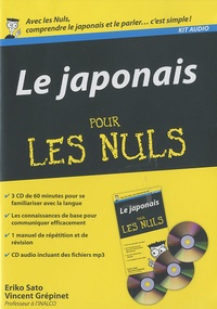 Eriko Sato et Vincent Grépinet - Le japonais pour les Nuls. 3 CD audio