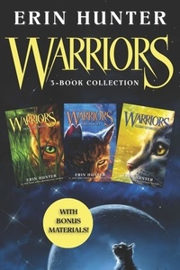 Erin Hunter - Warriors 3-Book Collection with Bonus Material - Warriors #1: Into the Wild; Warriors #2: Fire and Ice; Warriors #3: Forest of Secrets.