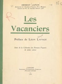 Ernest Lafon et Léon Lafage - Les vacanciers.