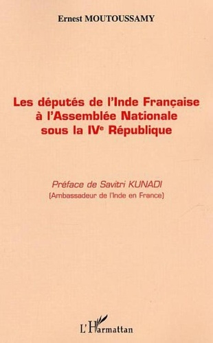 Ernest Moutoussamy - Députés de l'Inde française.