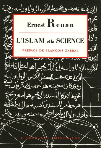 Ernest Renan - L'Islam et la science.