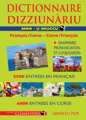 Ernestu Papi - Dictionnaire mini Français/Corse - Corse/Français.