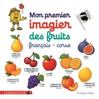 Mon premier imagier des fruits français-corse