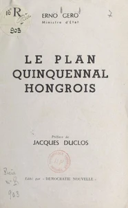 Le plan quinquennal hongrois