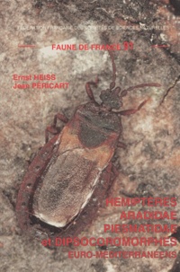 Ernst Heiss et Jean Péricart - Hémiptères Aradidae Piesmatidae et Dipsocoromorphes euro-méditerranéens.