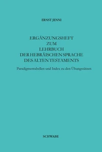 Ergänzungsheft zum Lehrbuch der Hebräischen Sprache